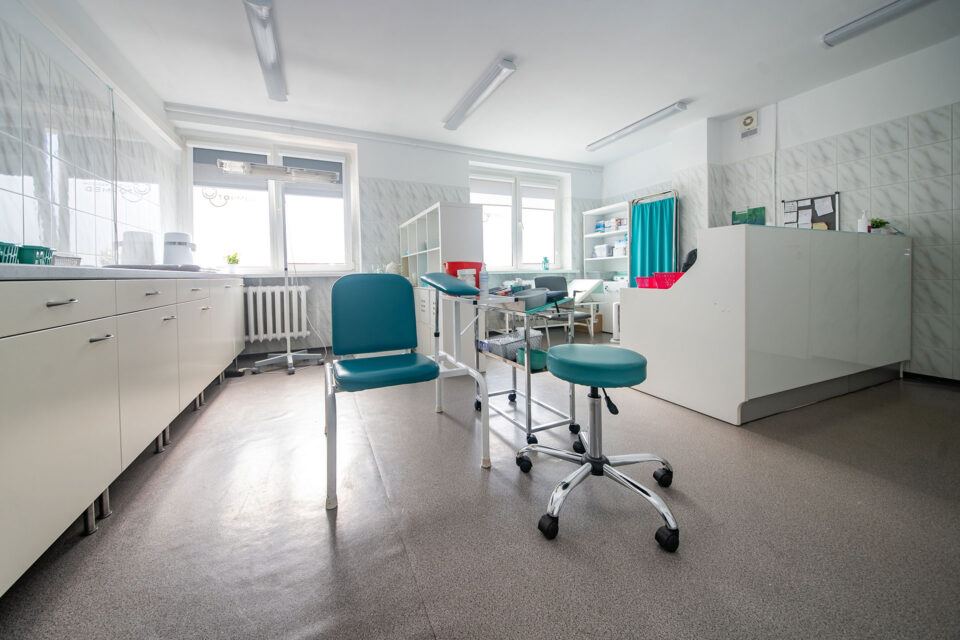 wnętrze laboratorium w Babimoście