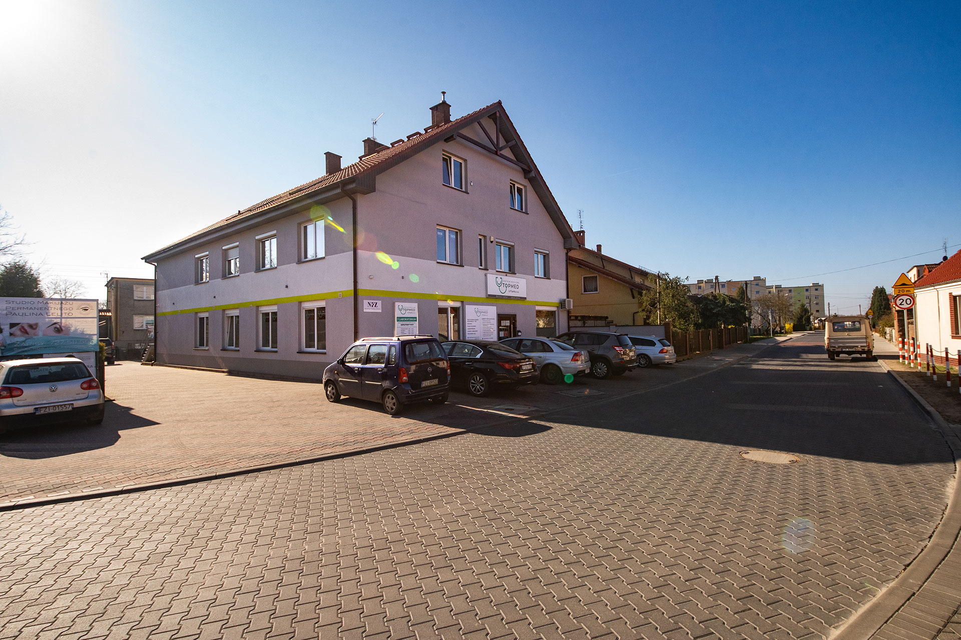 Budynek głównej siedziby TOPMED