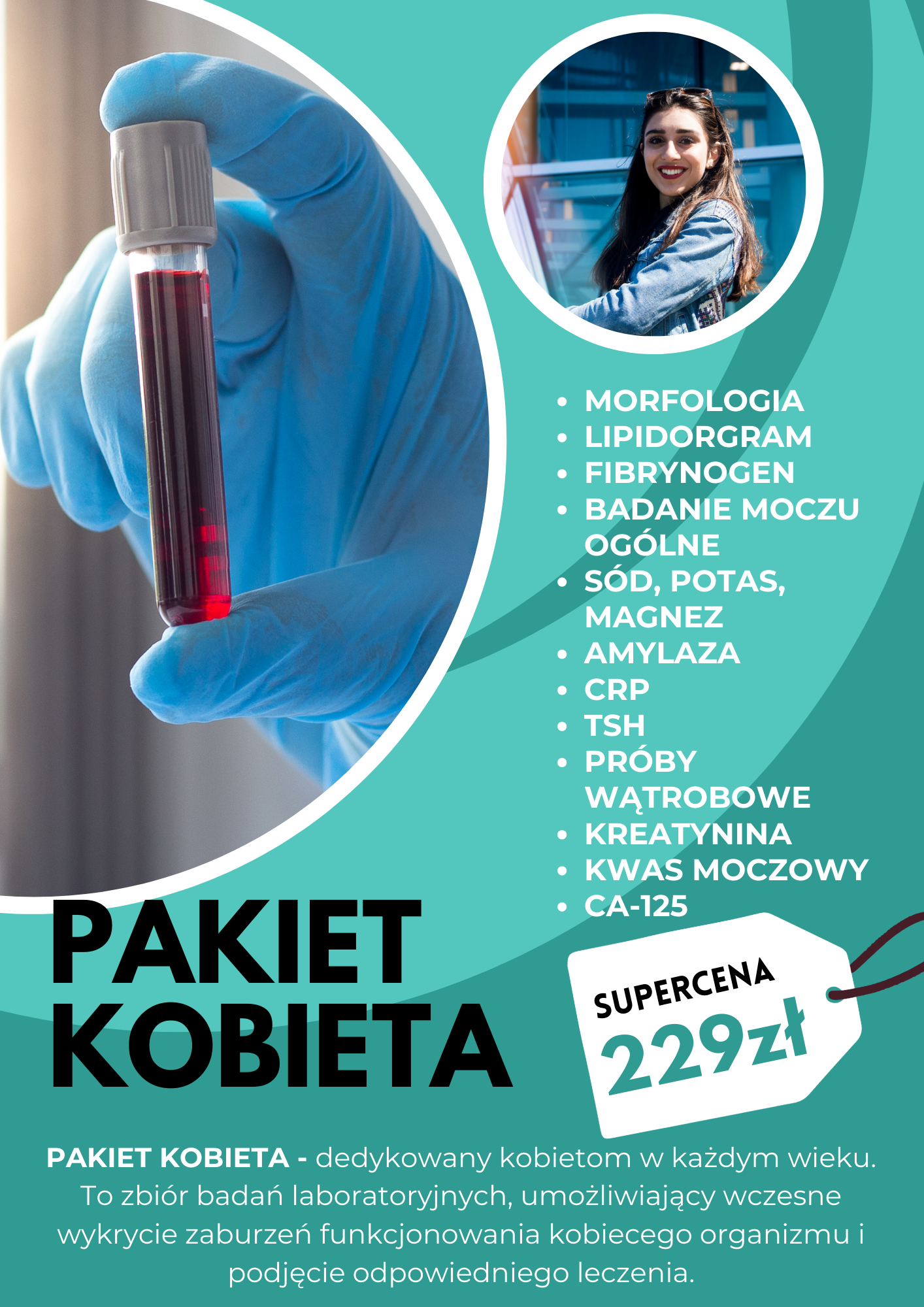 Pakiet badań laboratoryjnych dedykowany dla kobiet