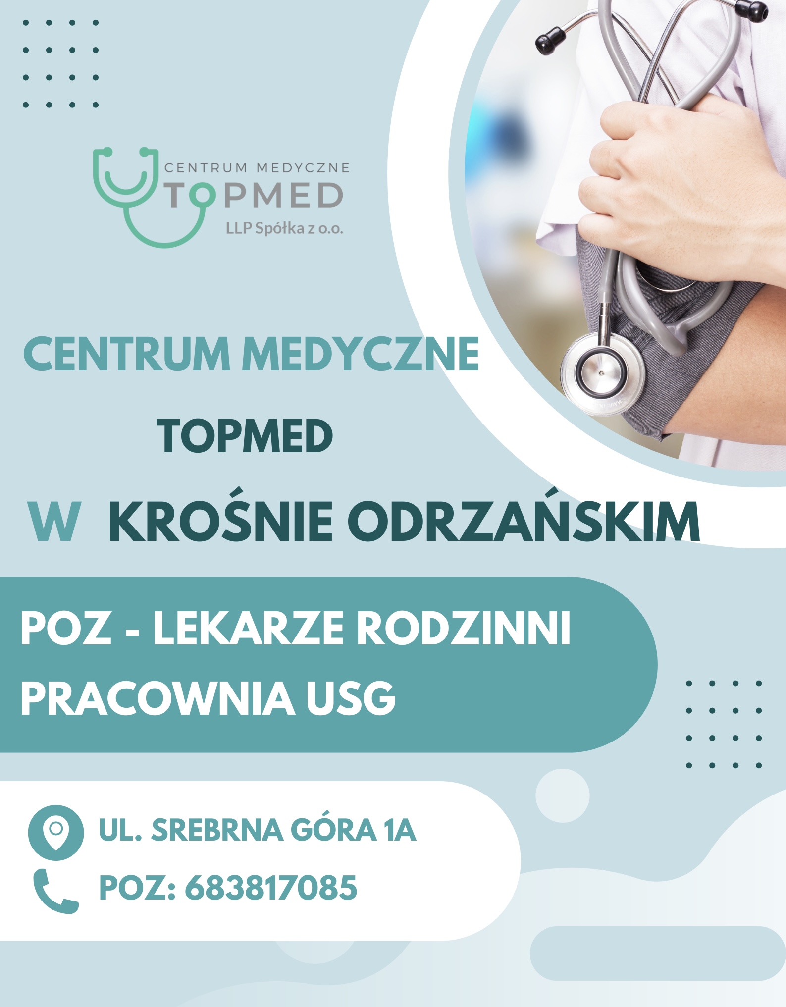 Serdecznie zapraszamy do Lekarza rodzinnego w KROŚNIE ODRZAŃSKIM !